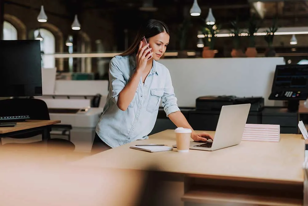 Rent a company phone for each of your staff
