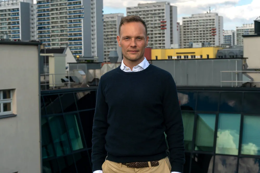 "We are the disruptors in a 40-year-old industry."—CRO Falk Sonnenschmidt
