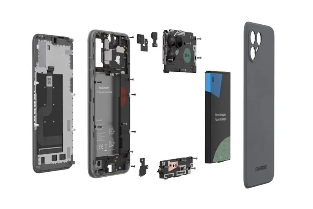 Fair-trade mobiele telefoon, ecologisch lichtgewicht toestel