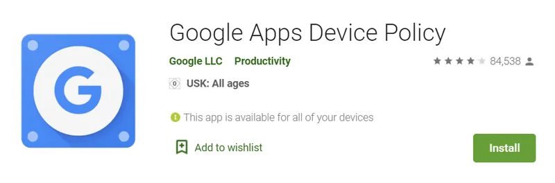 https://play.google.com/store/apps/details?id=com.google.android.apps.enterprise.dmagent&hl=en_GB