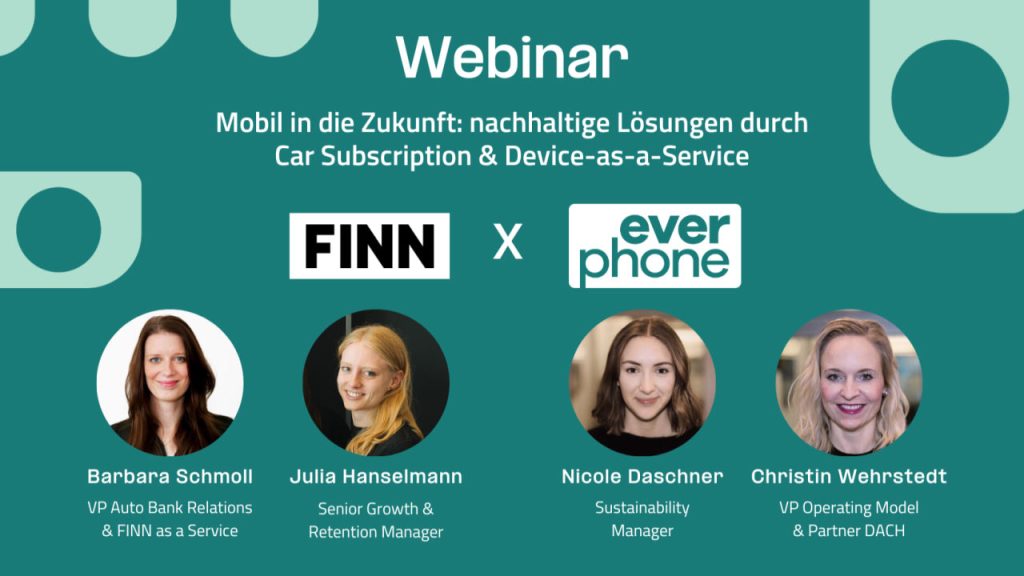 Webinar von Everphone und FINN: Mobil in die Zukunft